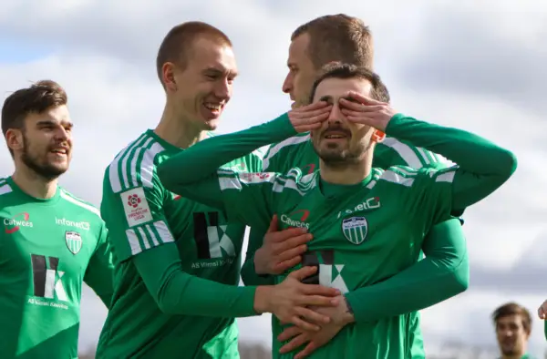 FCI Levadia võitis JK Tuleviku 4:0, Beglarišvili tegi kübaratriki.