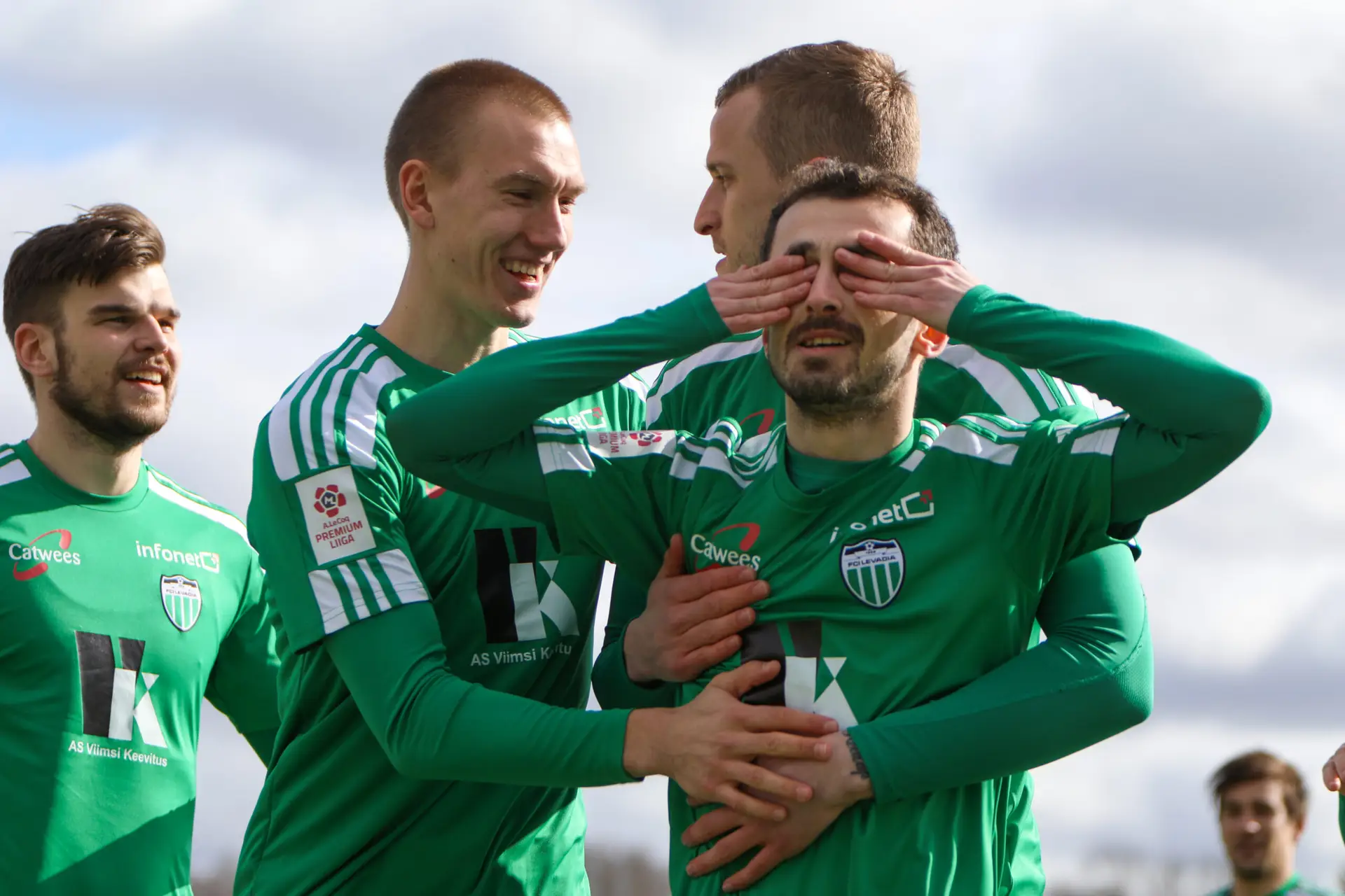 FCI Levadia võitis JK Tuleviku 4:0, Beglarišvili tegi kübaratriki.